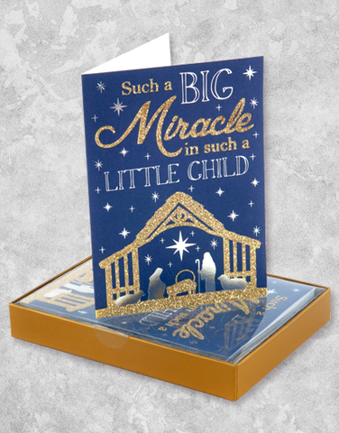 Little Miracle (15 Count Boxed Christmas Cards)