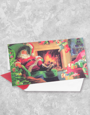 Sleeping Santa (15 Count Boxed Christmas Cards)