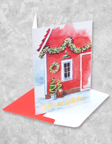 Warm Winter Wishes (16 Count Boxed Christmas Cards)