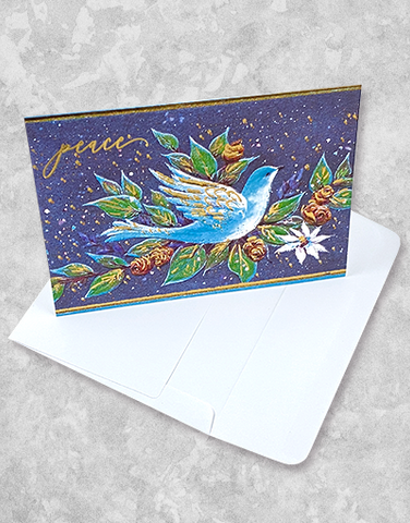 Peace Dove (15 Count Boxed Christmas Cards)