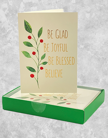 Be Glad (15 Count Boxed Christmas Cards)