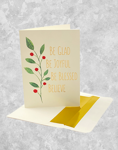 Be Glad (15 Count Boxed Christmas Cards)