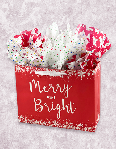 Snowy Merry & Bright (Market) Gift Bags