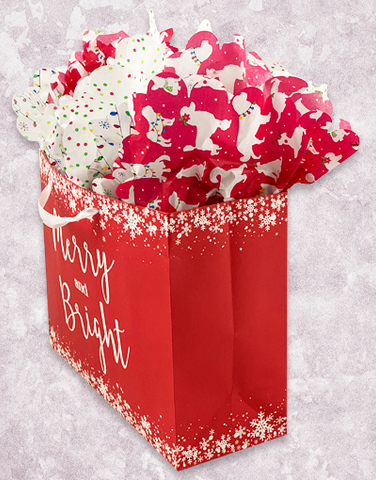 Snowy Merry & Bright (Market) Gift Bags