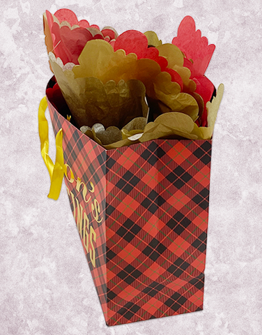 Plaid Greetings (Market) Gift Bags