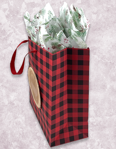 Woodland Checked (Garden) Gift Bags