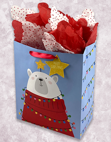 Decorated Bear (Garden) Gift Bags