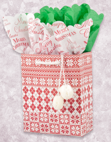 Quilted Snowflakes (Petite) Gift Bags