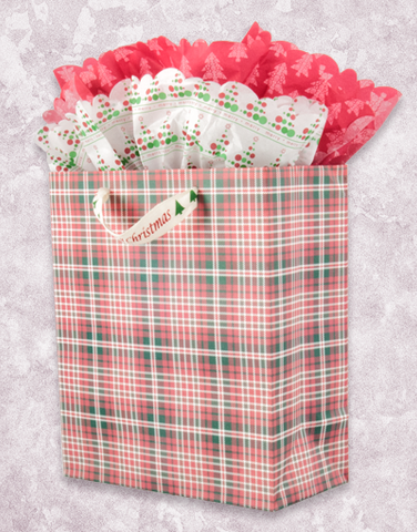 Christmas Tartan (Garden) Gift Bags