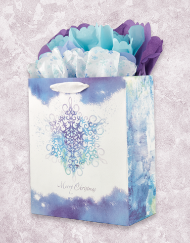 Winter Watercolor (Garden) Gift Bags