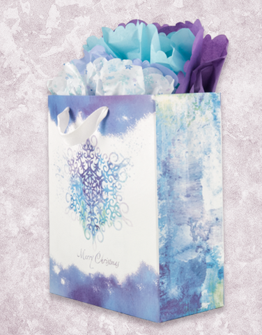 Winter Watercolor (Garden) Gift Bags