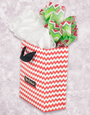 Zig Zag Christmas (Petite) Gift Bags