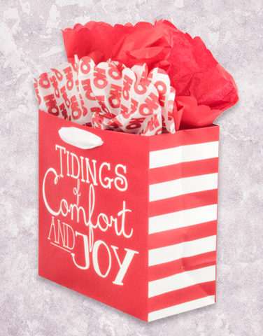 Holiday Tidings (Medium Square) Gift Bags