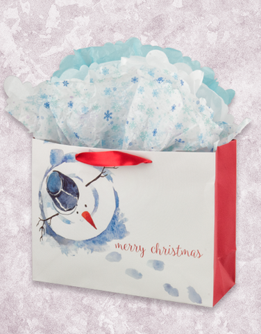 Watercolor Frosty (Market) Gift Bags