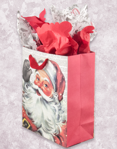 Dictionary Santa (Garden) Gift Bags