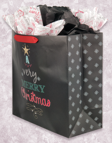 A Very Merry Christmas (Square Jumbo) Gift Bags