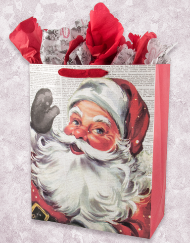 Dictionary Santa (Studio) Gift Bags