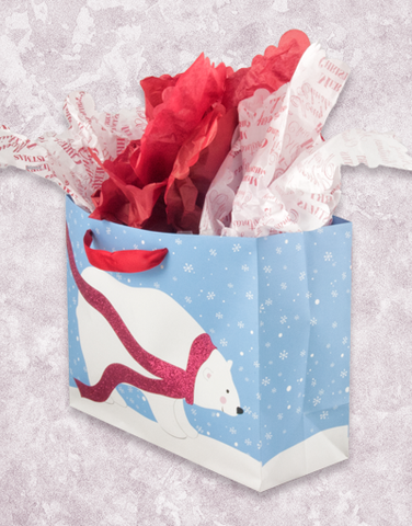 Winter Polar Bear (Market) Gift Bags