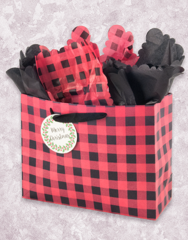 Buffalo Plaid Christmas (Market) Gift Bags