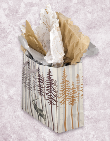 Silver Forest (Medium Square) Gift Bags