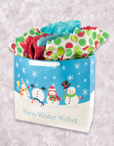 Snowman Frolic (Studio) Gift Bags