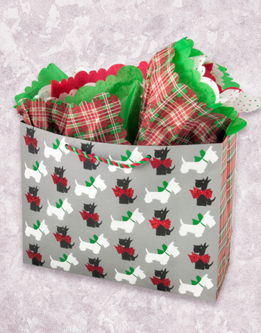 Christmas Scotties (Market) Gift Bags