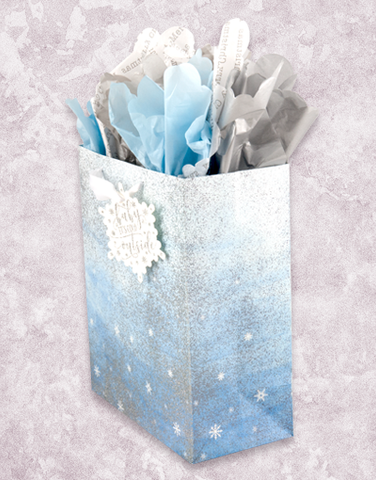 Snowflake Ombre (Garden) Gift Bags