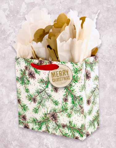 Winter Branches (Medium Square) Gift Bags