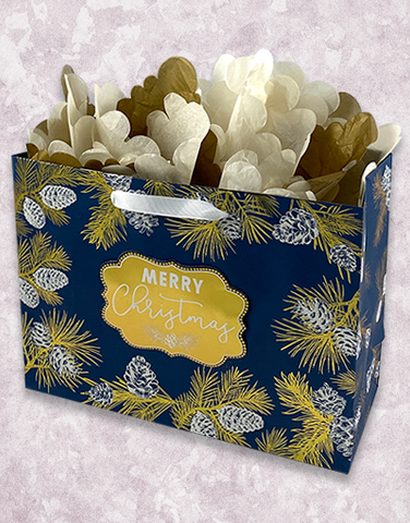 Shimmering Pine Christmas (Market) Gift Bags