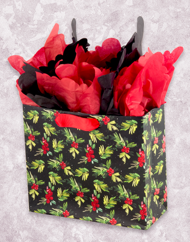 Watercolor Holly (Studio) Gift Bags