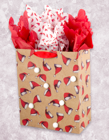 All Santa's Hats (Garden) Gift Bags