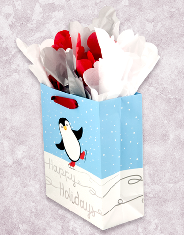 Happy Holiday Penguin (Studio) Gift Bags