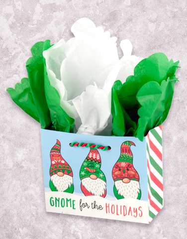 Gnome For The Holidays (Petite) Gift Bags