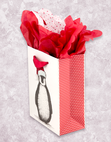 Christmas Penguin (Petite) Gift Bags