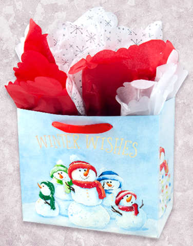 Whimsical Snow Family (Studio) Gift Bags