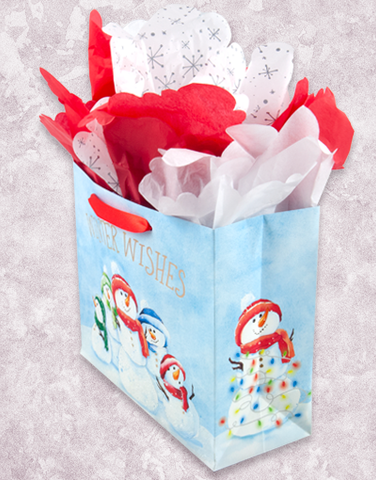 Whimsical Snow Family (Studio) Gift Bags