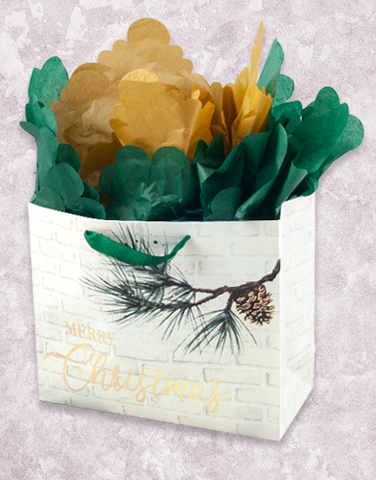 Rustic Christmas Brick (Studio) Gift Bags