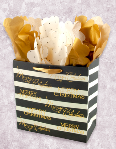 Signature Christmas (Medium Square) Gift Bags