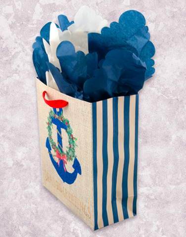 Seas and Greetings Anchor (Studio) Gift Bags