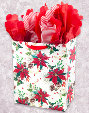 Prized Poinsettias (Garden) Gift Bags