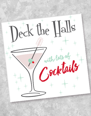 With Lots of Cocktails Beverage Napkins (40 Count)