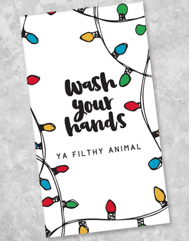 Christmas Filthy Animal Guest Towel Napkins (36 Count)