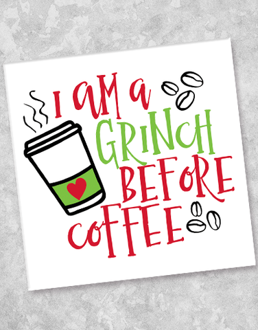 Coffee Grinch Luncheon Napkins (44 Count)