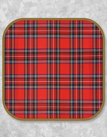 Classic Plaid Flannel Dinner Plates (24 Count)