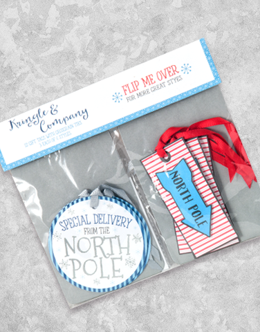 Kringle & Company (12 Count Holiday Gift Tags)