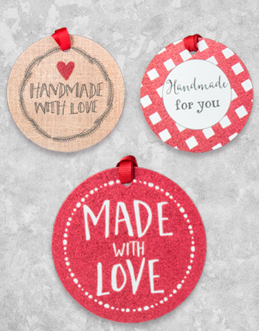 Handmade Holiday (12 Count Holiday Gift Tags)