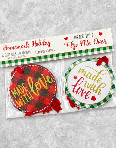 Homemade Holiday (12 Count Holiday Gift Tags)