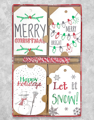 Holiday Whimsy (12 Count Holiday Gift Tags)