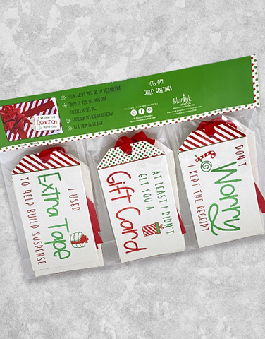 Cheeky Greetings (12 Count Holiday Gift Tags)