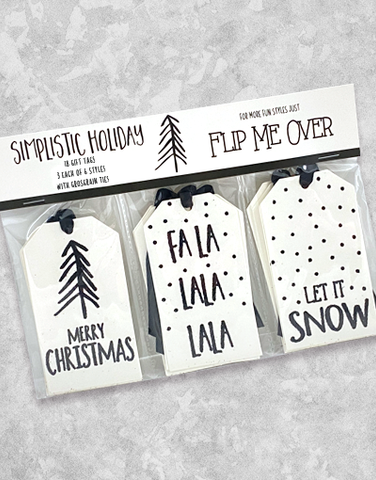 Simplistic Holiday (18 Count Holiday Gift Tags)